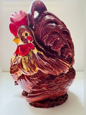 Vintage 1970’s Atlantic Mold Rooster Cookie Jar